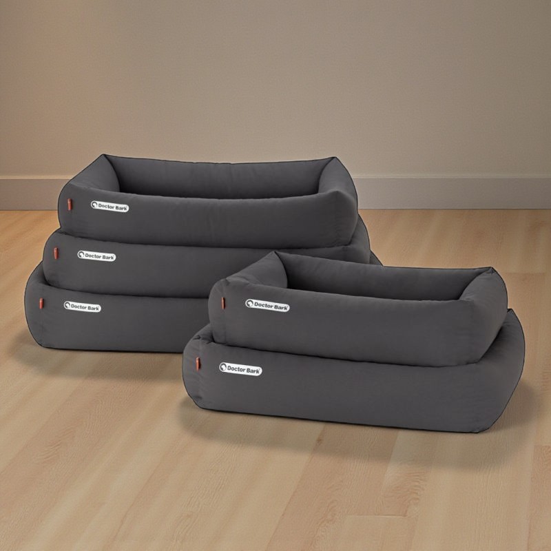 Doctor Bark - Orthopädisches Hundebett - grau