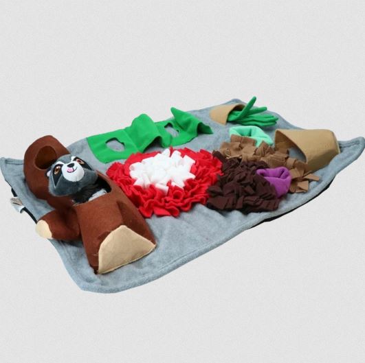 AFP Dig it - Rectangle Fluffy mat with a toy