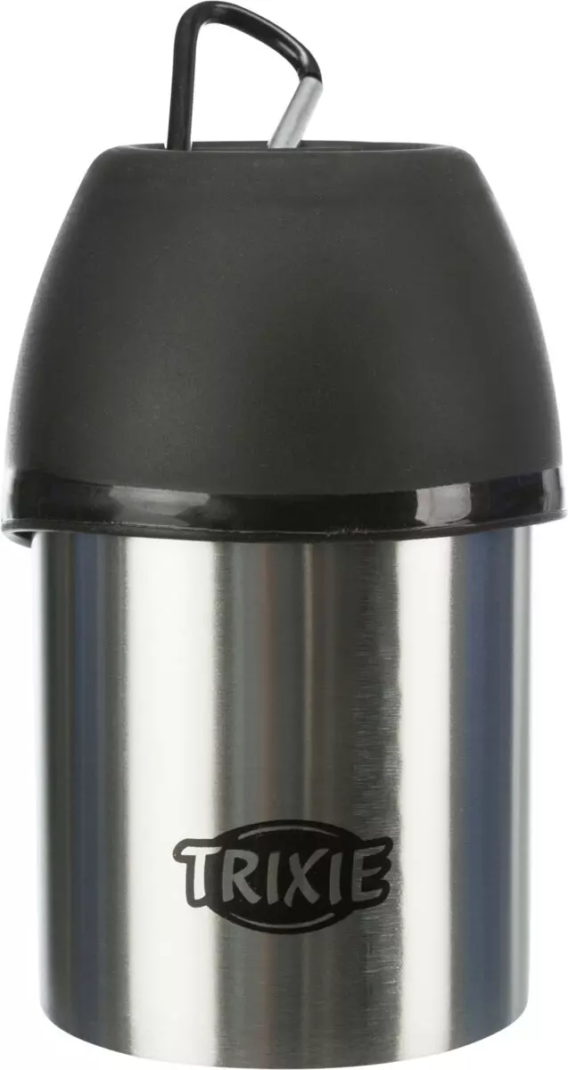 Edelstahlflasche mit Napf