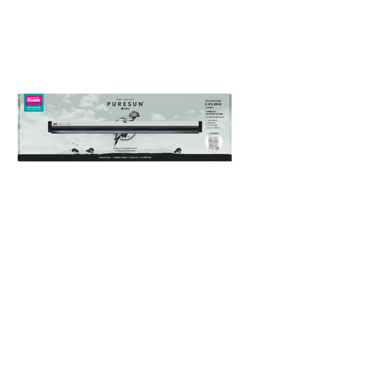 Arcadia Bird Lighting Pure Sun Midi 
