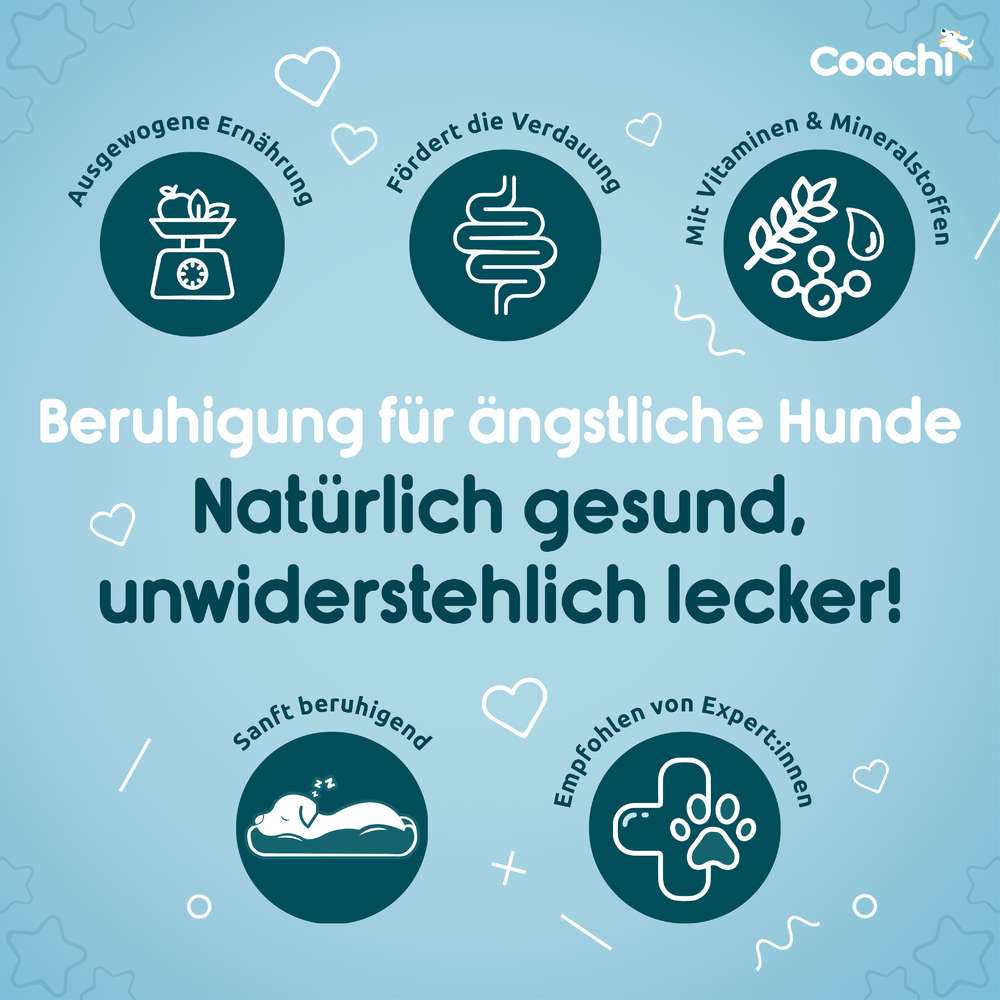 Coachi Natural - Calming Treats – Truthahn