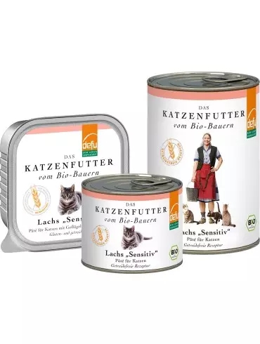defu Katzenfutter Nass Lachs