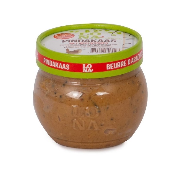 LONA peanut butter with mealworms