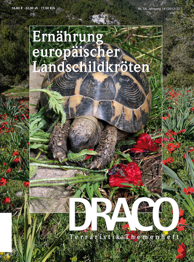 Draco 54 - Ernährung europäischer Landschildkröten