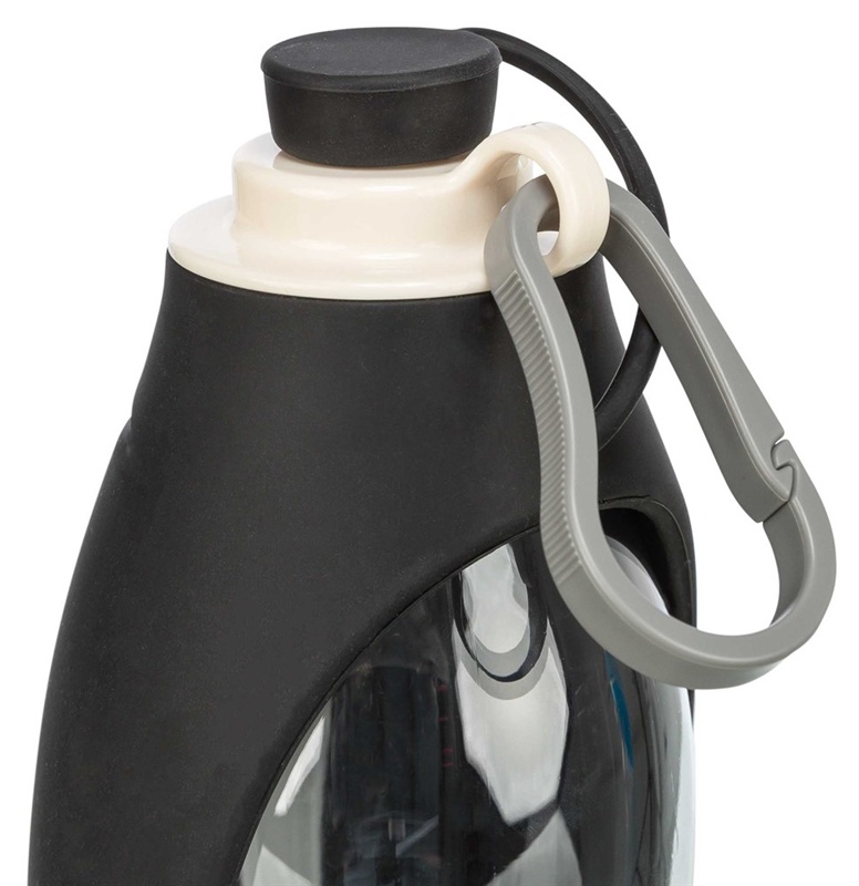 Bouteille avec écuelle