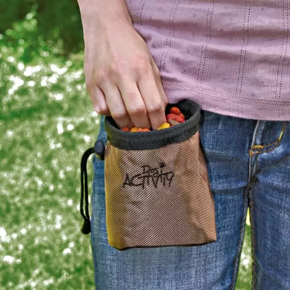 Dog Activity Baggy Deluxe , Ø 10x14 cm, braun