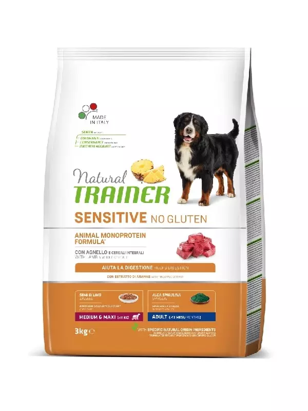 Trainer Agnello Naturale Medio Adulto Sensibile