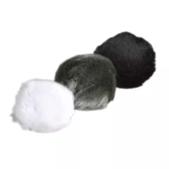 4b530c0bb3d319c4eb0ff5efe51764a6 Plüschbälle mit Schelle, Durchmesser 3 cm