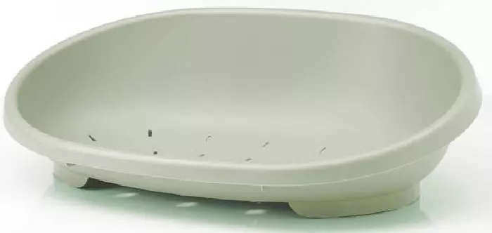 Plastikkorb oliv