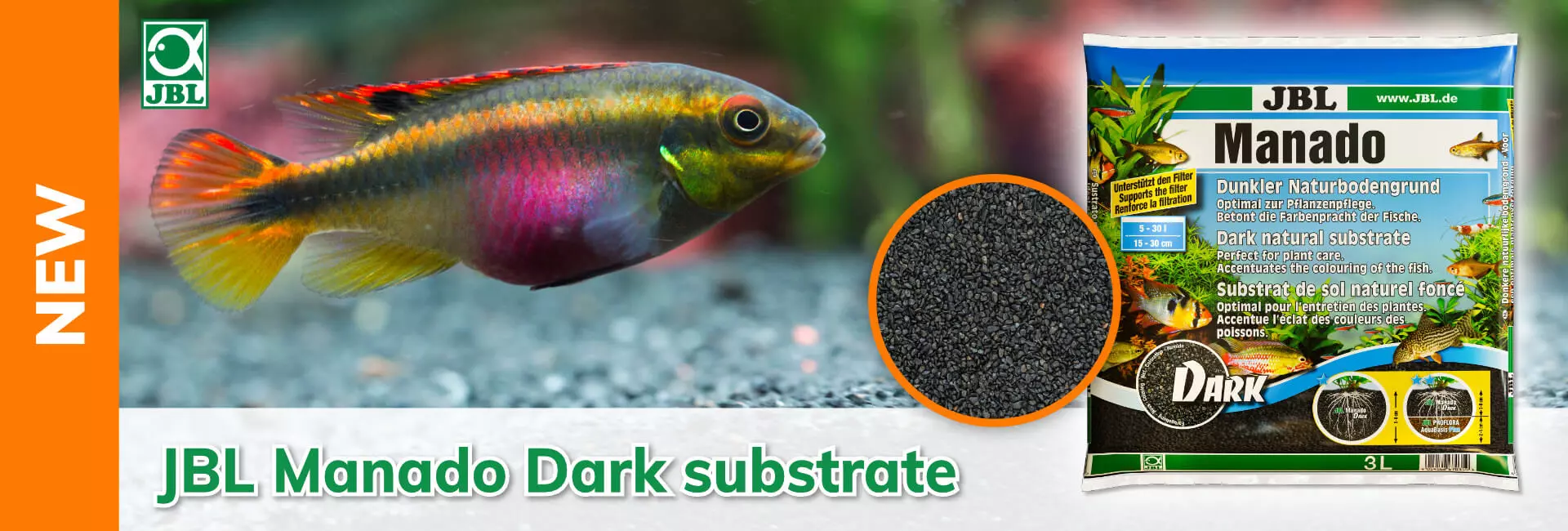 JBL Manado Dark substrate