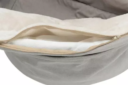 Hängematte für Heizkörper Möbelstoff grau/taupe