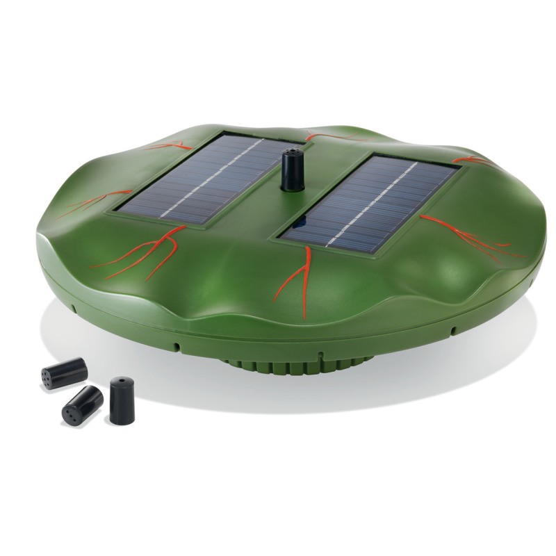 Floating solar pond pump Wasserlily
