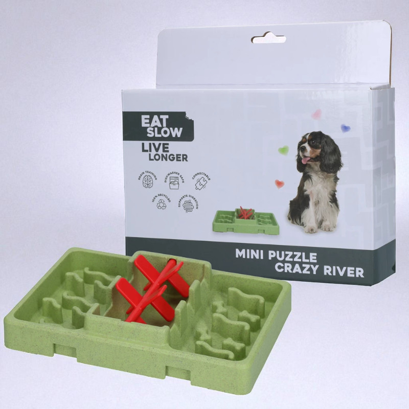 Mini Puzzle Longer Crazy River dog game