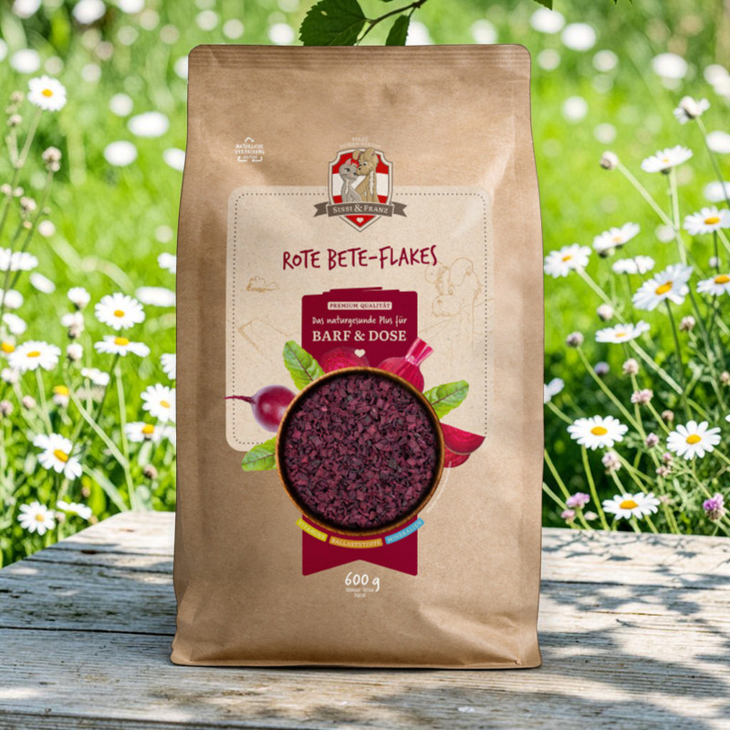 Sissi & Franz für Barf & Dose - Randen-Flakes - 600g