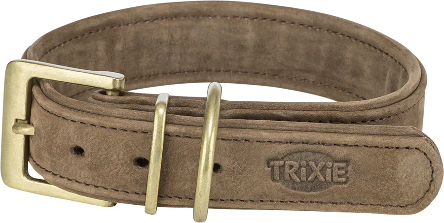 Collier pour chien Cuir pur nubuck Collier pour chien Cuir pur nubuck
