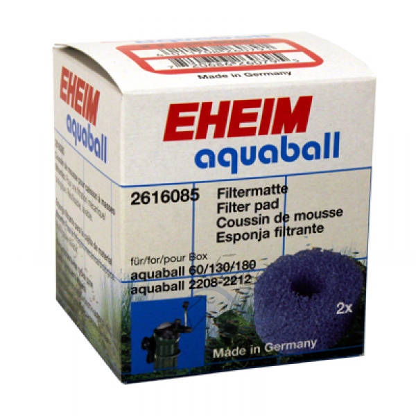 EHEIM Coussin de mousse pour Filter box 2208-2212 aquaball (2 pièces)