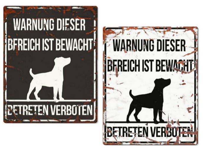Europet Warning sign "Jack Russell Terrier"