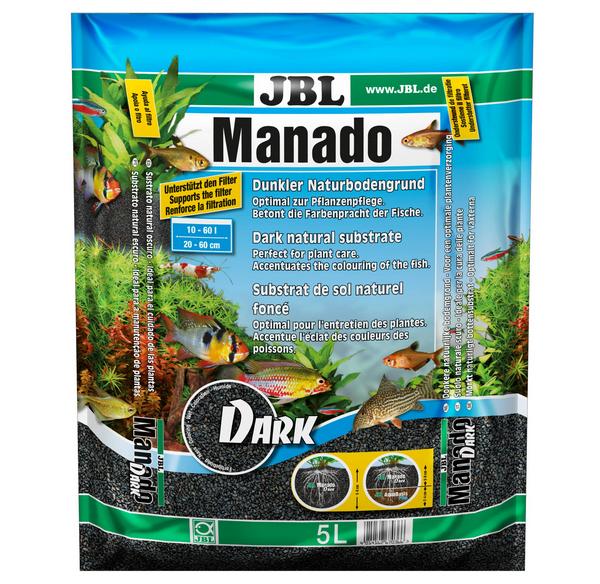 JBL Manado Dark - Bodengrund 10 Liter