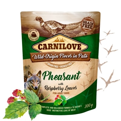 Carnilove Pouch Pheasant with Raspberry Leaves
