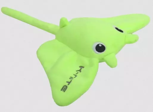 Leuchtender Kuschelmantarochen