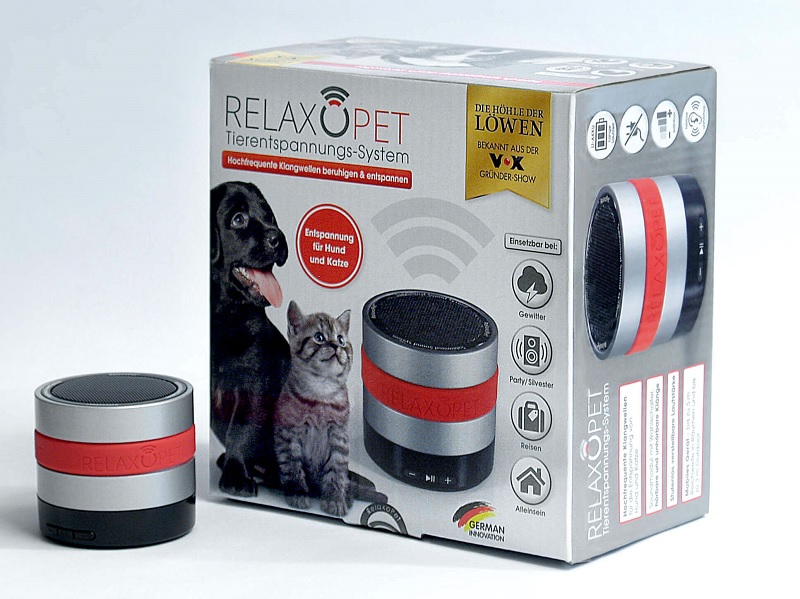 RelaxoPet - Relax-Soundsystem für Katzen und Hunde