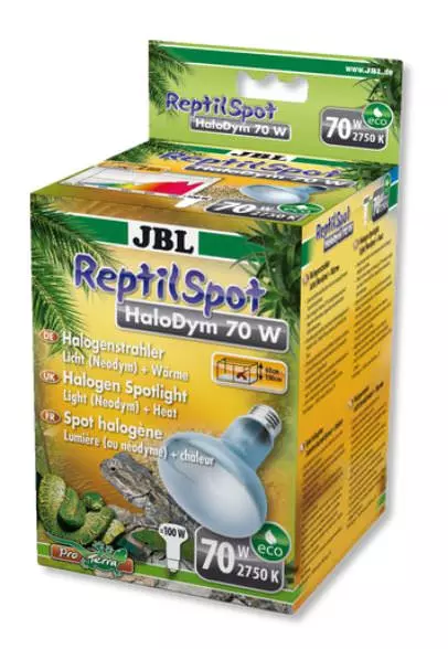JBL ReptilSpot HaloDym Spot halogène à spectre de lumière naturelle
