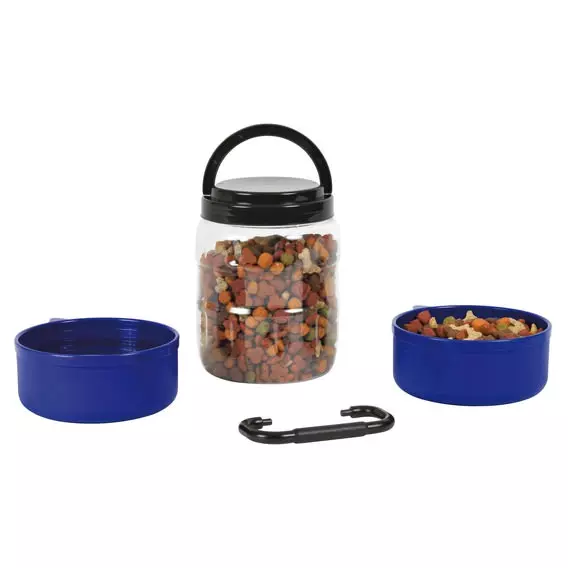 f24061864f500c74862bd5a1343a2919 Reise-Set, Kunststoff, 2 l/0,75 l, blau