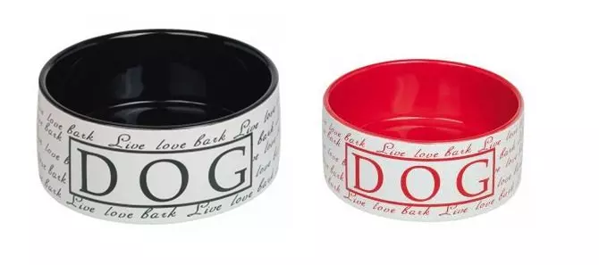 Nobby Keramiknapf Live Love Bark