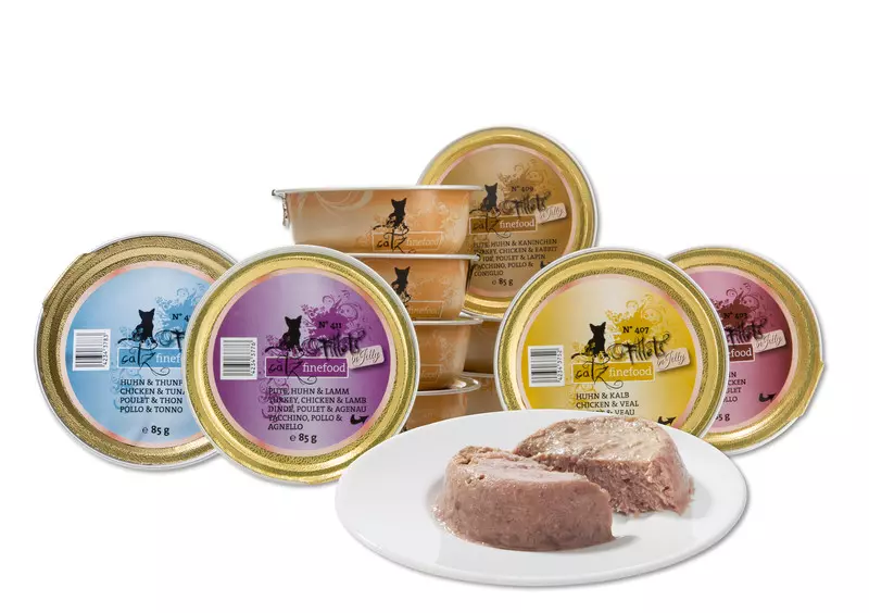 Catz finefood Filets en gelée N ° 407 - Poulet et veau 85g