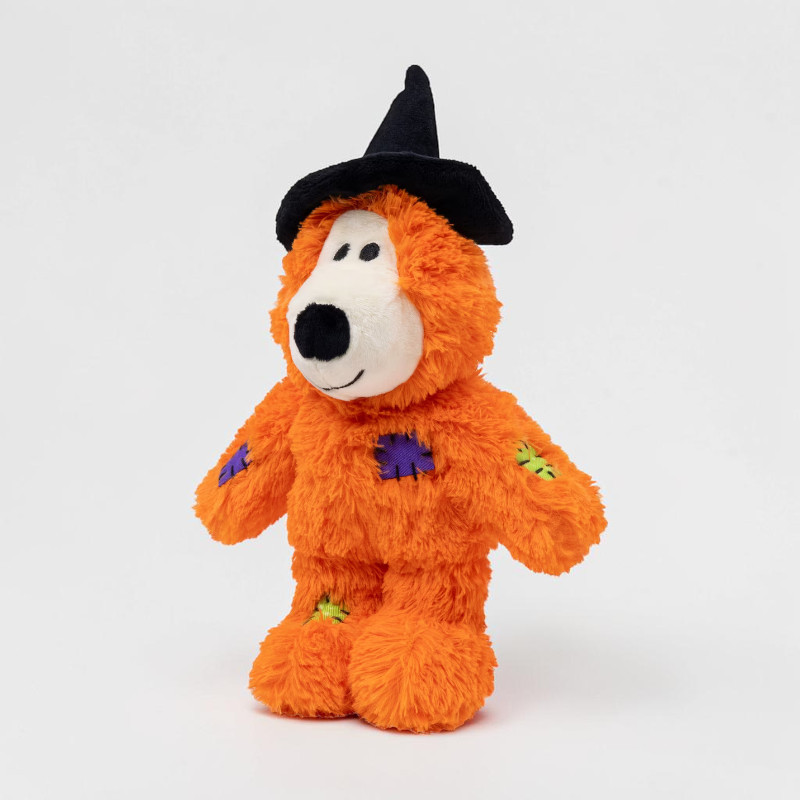KONG Halloween Wild Knots Witch Bear Orange S/M