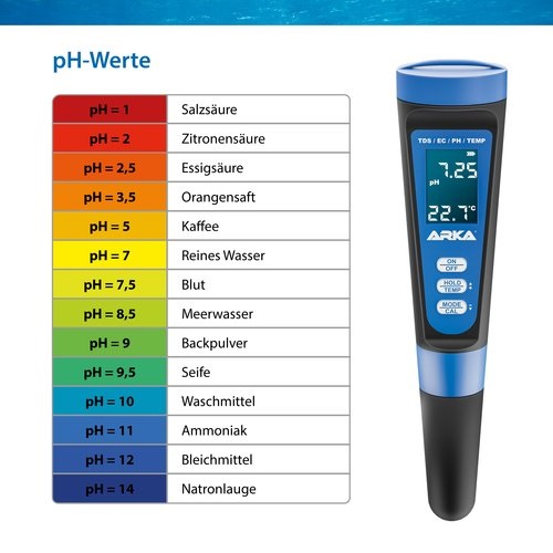 pH/TDS/EC-mètre ARKA