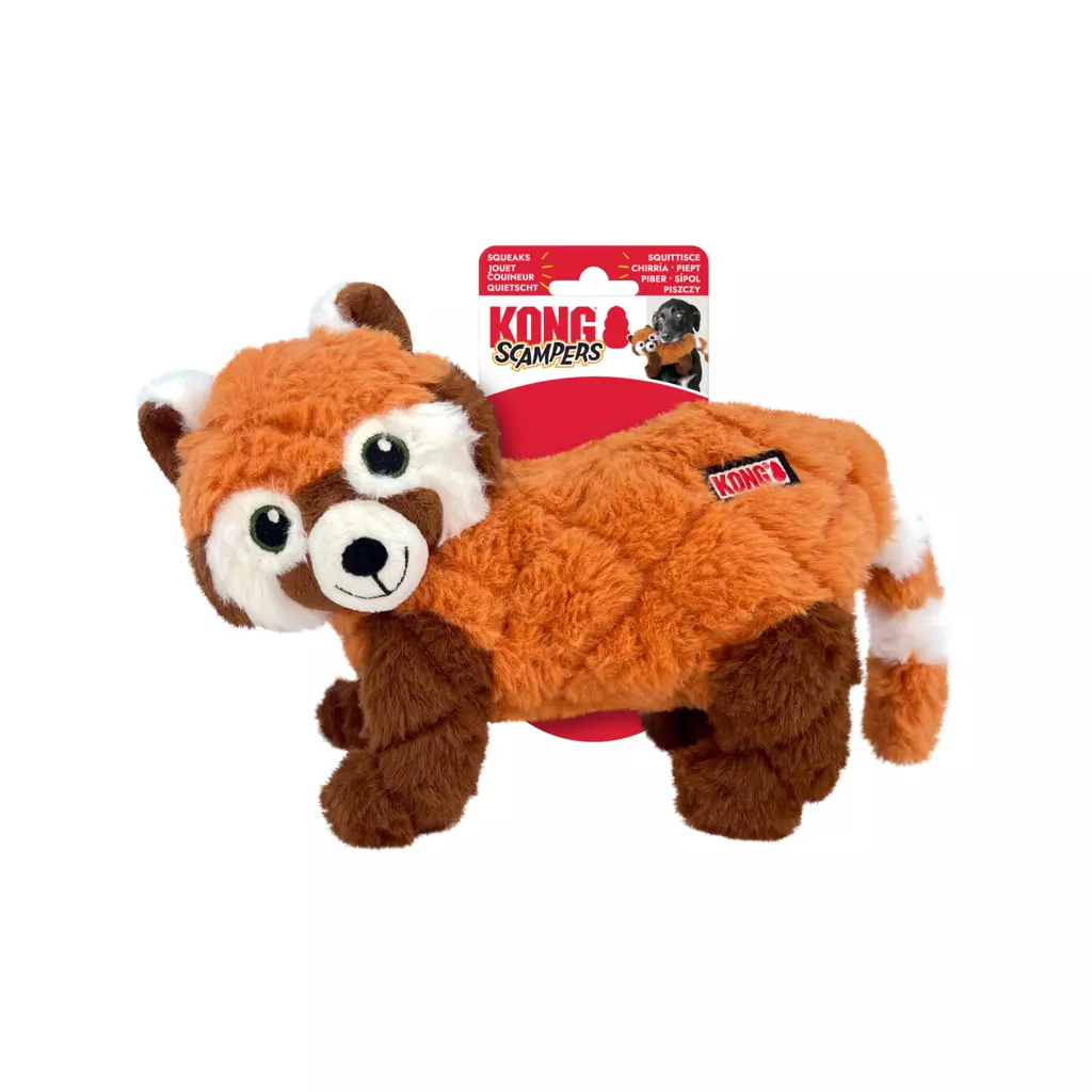 Dog toy red panda