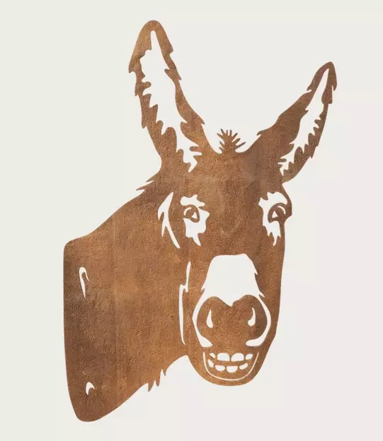 Silhouette d'animal âne II