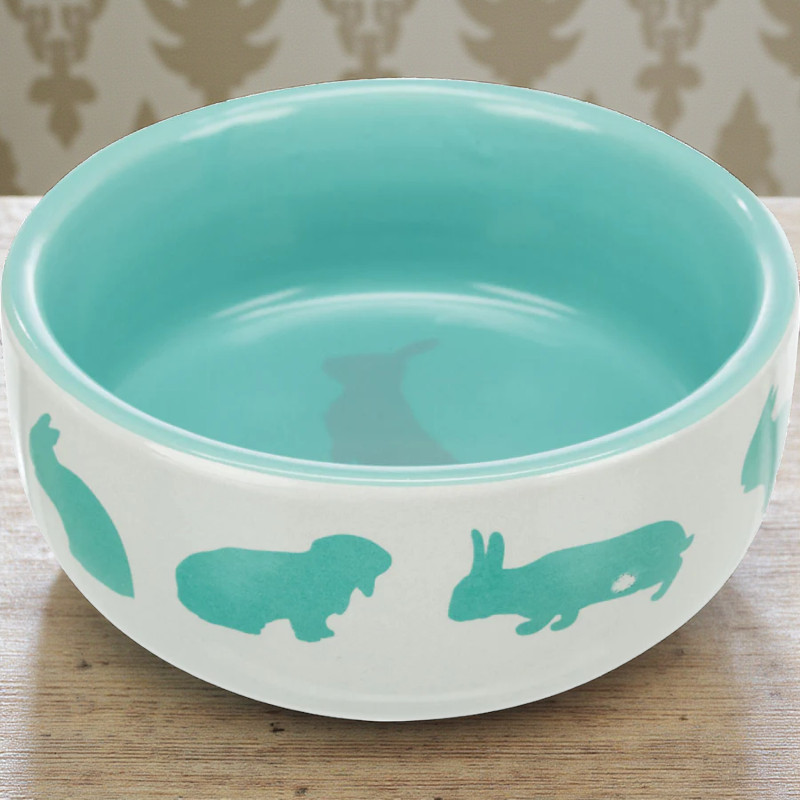 Gamelle en céramique motif lapin