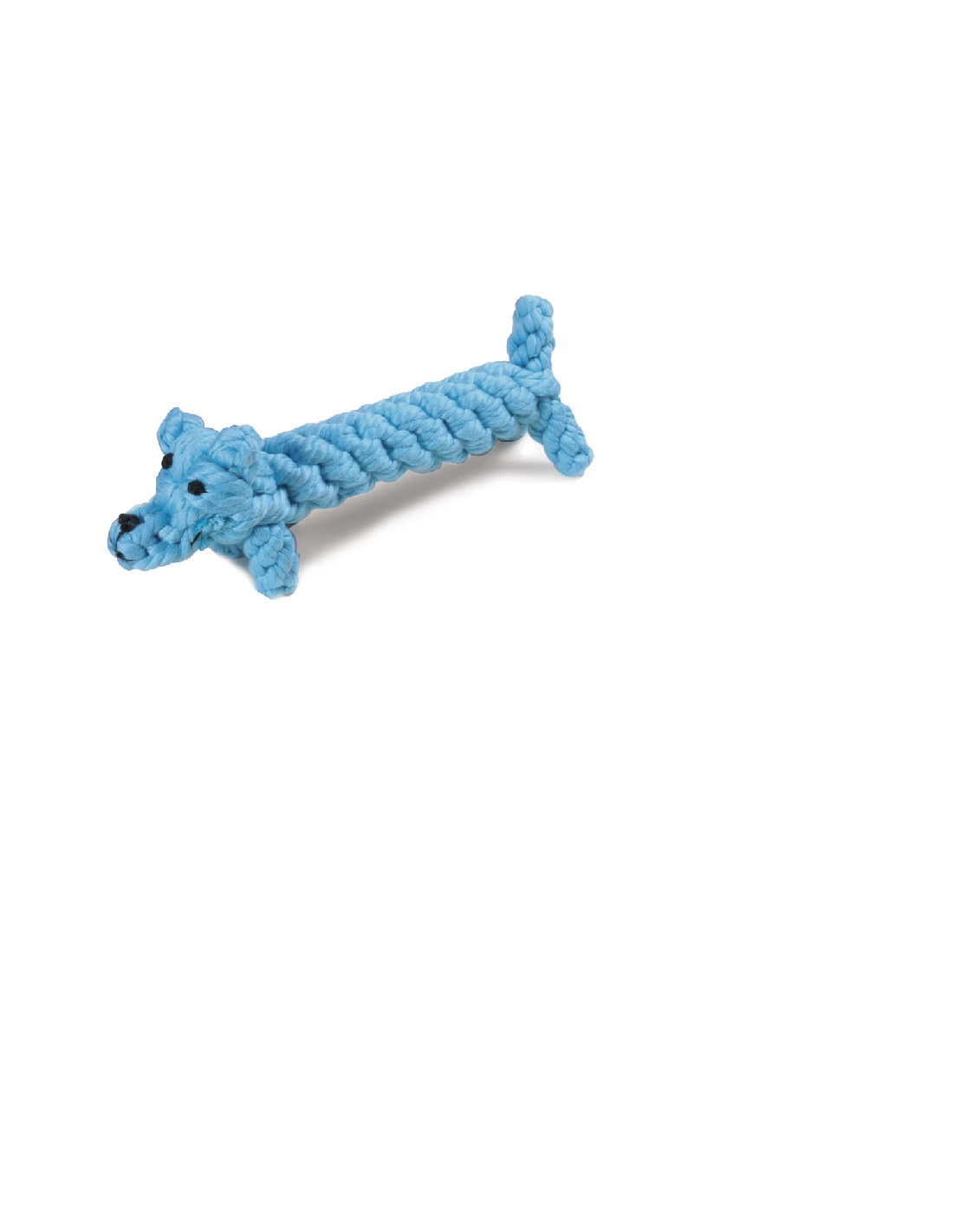 Record Cotton Friend Hund Blau 22 cm