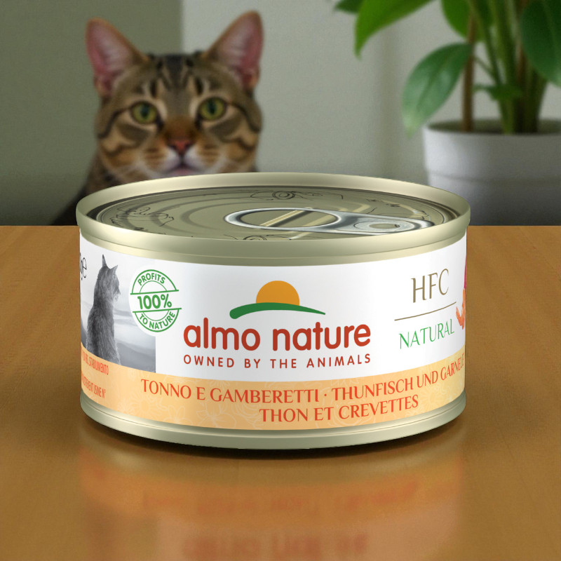 Almo Nature Cat tuna and shrimp