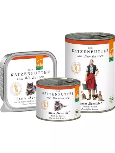 defu Katzenfutter Nass Lamm