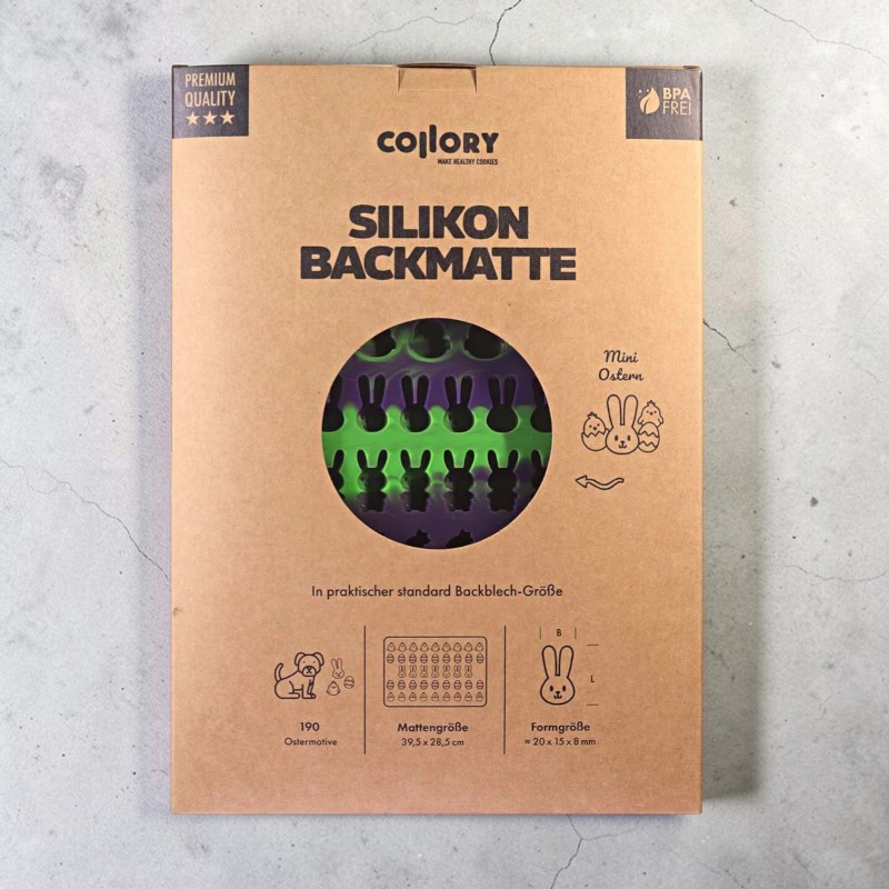 Silikonbackmatte Ostern