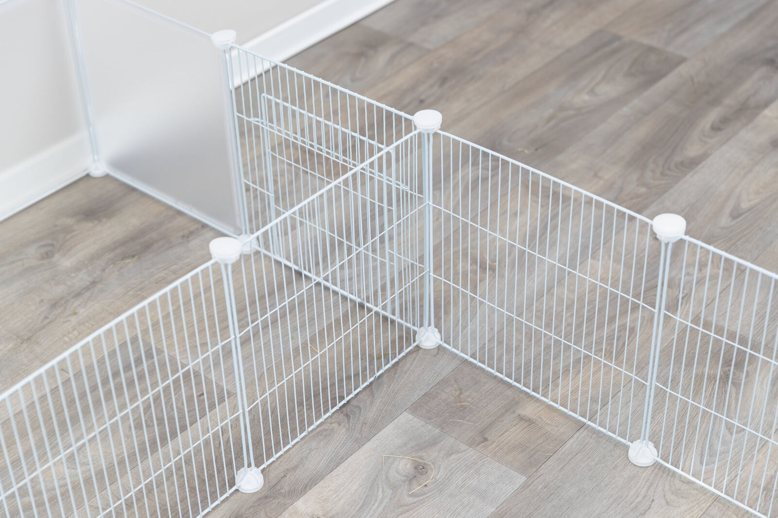 Indoor free-range metal enclosure 140×35×70 cm