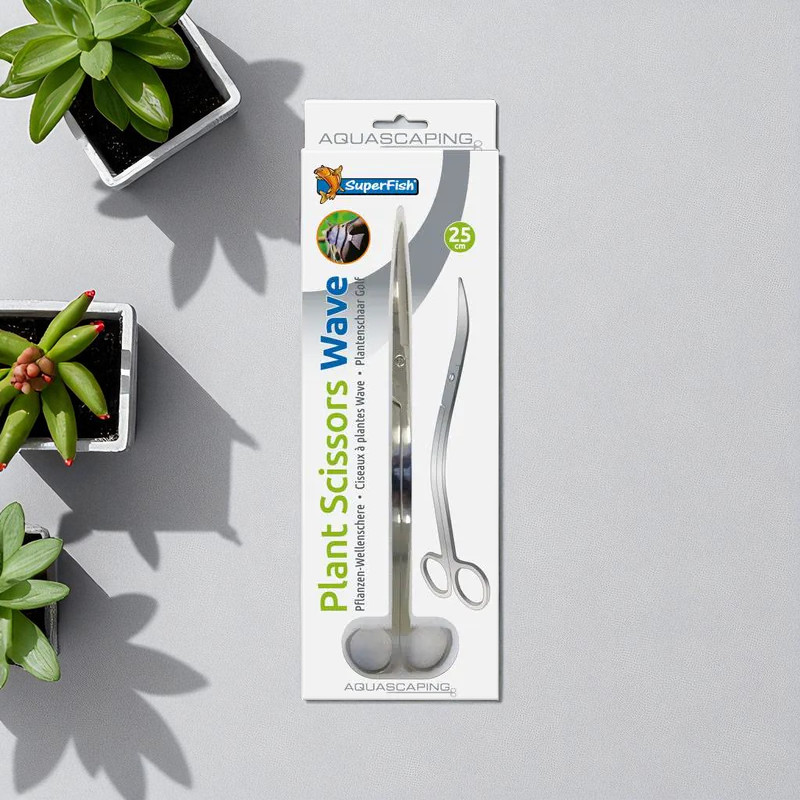 SuperFish Plant Wave Scissors 25cm