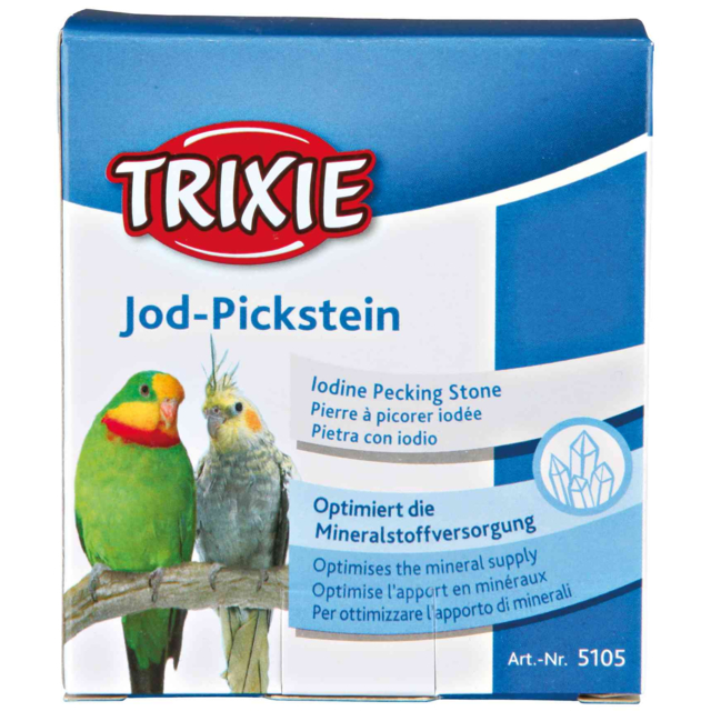Pickstone with iodine