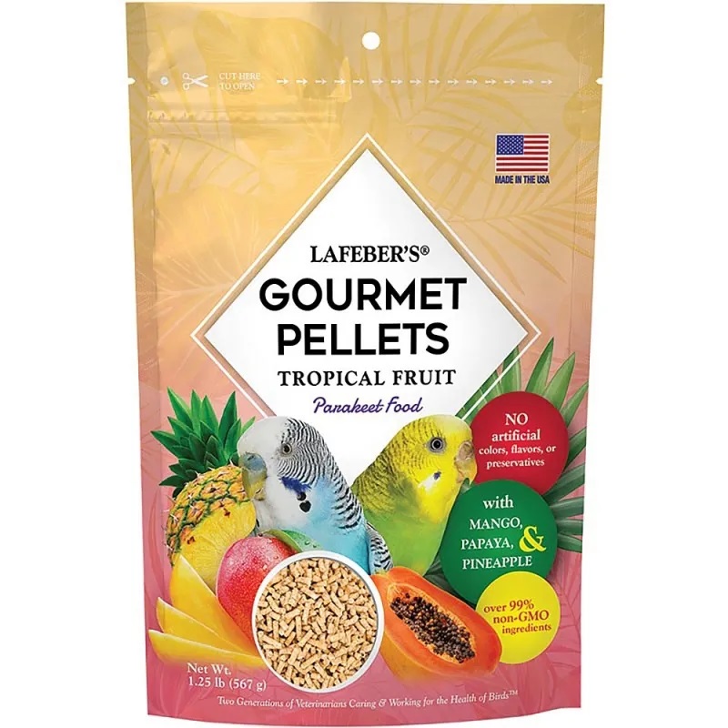 Tropical Fruit Gourmet Pellets Sittiche