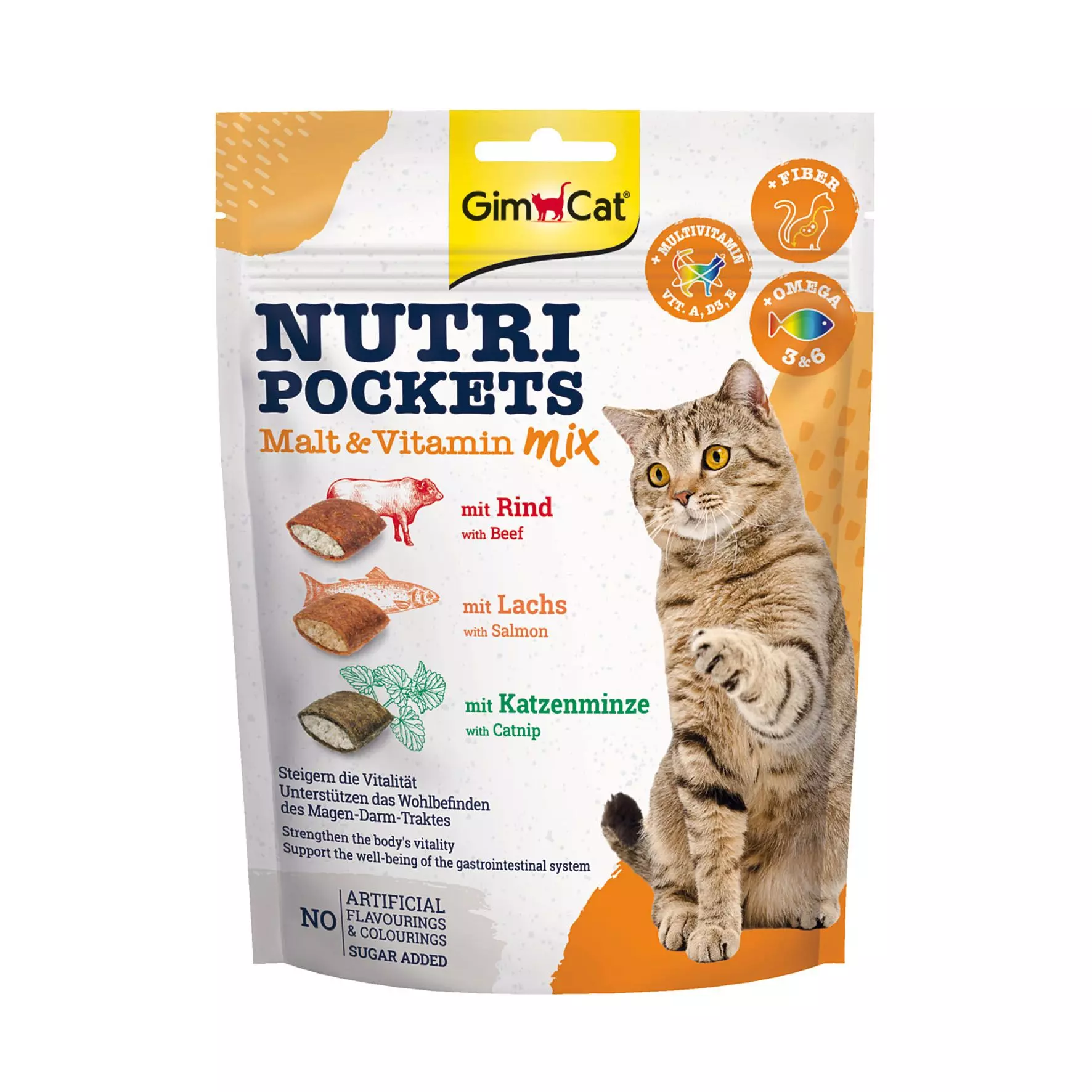 GimCat Nutri Pockets Malz&Vitamin Mix