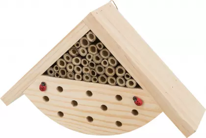 Bienenhotel mit Steildach