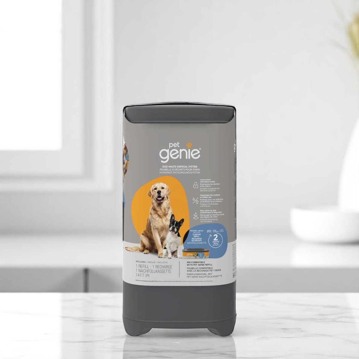 Seau de ramassage des déjections canines LitterLocker