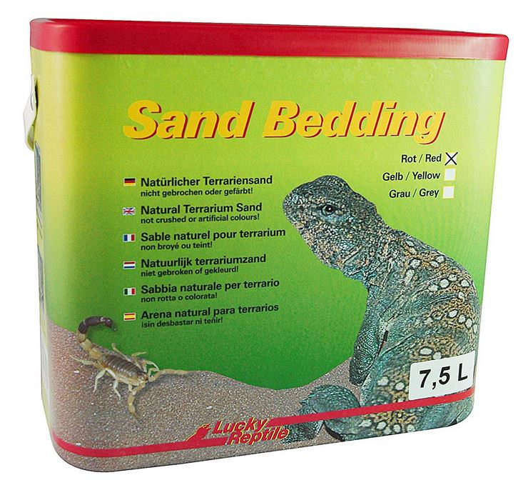 Sand Bedding Rot mit Lehmanteil 7.5 Liter