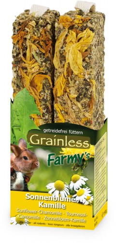 JR Grainless Farmy's Sonnenblume-Kamille