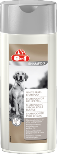 8in1 Shampoo für helles Fell