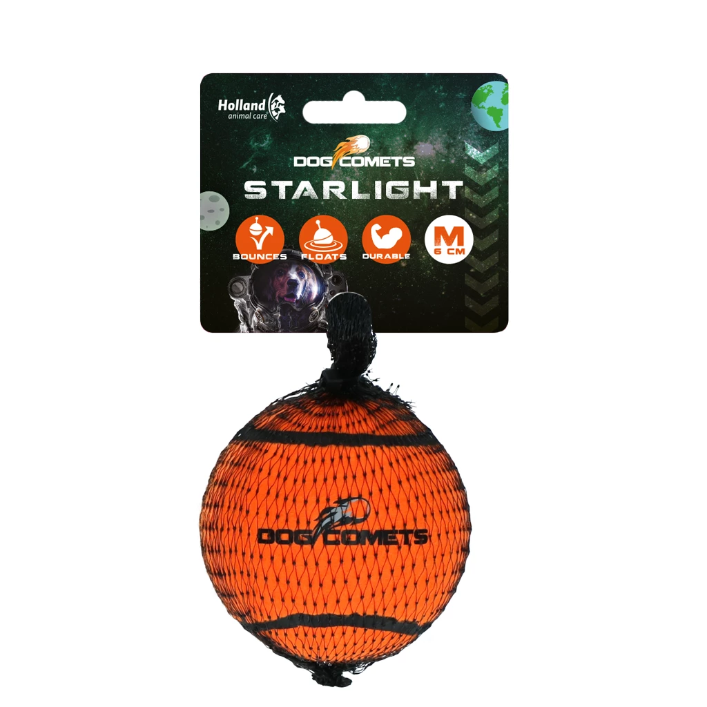 Dog Comets Starlight Tennisball M