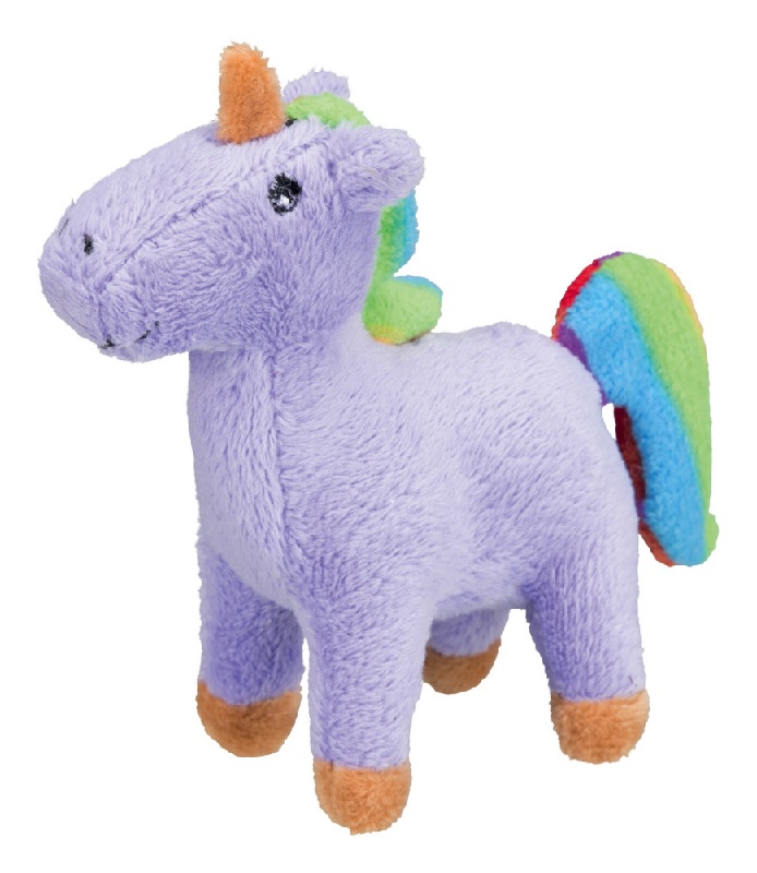 Cat toy plush unicorn